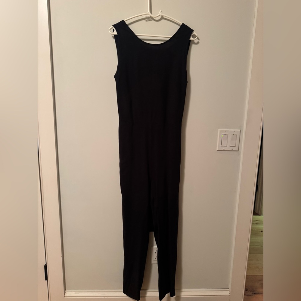 Marine Layer Classic Black Jumpsuit